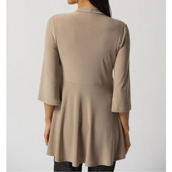 Joseph Ribkoff Latte Cover Up Fall 2023 Size 4 - Picture 6 of 8